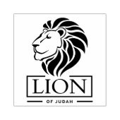 Lion of Judah - Jah Rastafari Stamp Roots Stempel ラバースタンプ (インプリント)