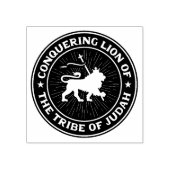 Lion of Judah Jah Rastafari Wood Art Stamp ラバースタンプ (インプリント)