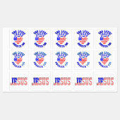 Lion of Judah, Jesus is King of Kings ラベル (シート)