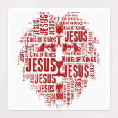 Lion of Judah, Jesus is King of Kings ラベル (デザイン1)