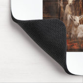 Lion Of Judah Lamb God Cross Jesus Light God  マウスパッド (コーナー)