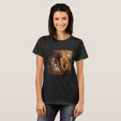 Lion Of Judah Lamb God Cross Jesus Light God  Tシャツ (正面フル)