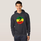 Lion of Judah - Lion Rasta Reggae Hooded - Hoodie パーカ (正面フル)