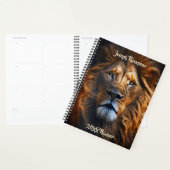 Lion Of Judah Personalized Custom Text Planner プランナー手帳 (ディスプレー)