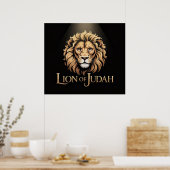Lion of Judah Poster ポスター (キッチン)