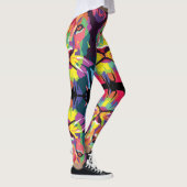 Lion of Judah - Rasta Poly - Power Yoga Leggings レギンス (右)