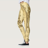 Lion of Judah - Rasta Power Yoga Leggings レギンス (左)