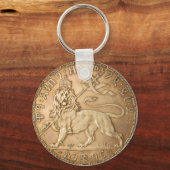 Lion of Judah Rasta Reggae Roots Jah Rastafari  キーホルダー (裏面)