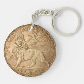 Lion of Judah Rasta Reggae Roots Jah Rastafari キーホルダー (裏面)