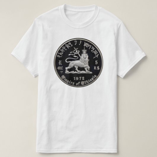 Lion of Judah - Rasta Reggae - Shirt Tシャツ (デザイン正面)