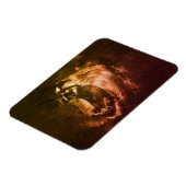 Lion of Judah - Rastafara - Reggae Rasta Magnet マグネット (左側)