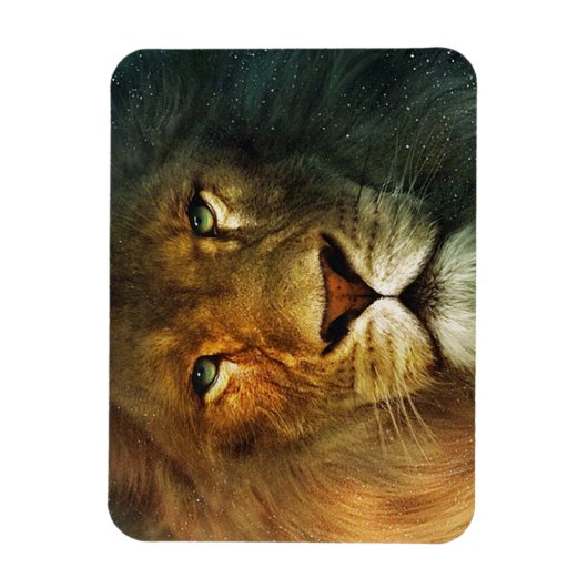 Lion of Judah - Rastafara - Reggae Rasta Magnet マグネット (縦)