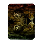 Lion of Judah - Rastafara - Reggae Rasta Magnet マグネット (縦)