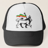 Lion of Judah - Reggae Cap - Rasta Baseball Cap キャップ (正面)
