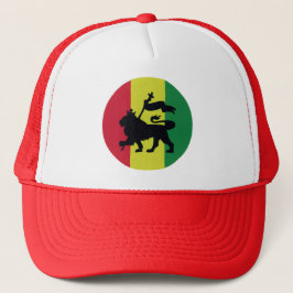 Lion of Judah - Reggae Rasta Roots - Trucker Cap  キャップ