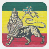 Lion of Judah sticker スクエアシール (正面)