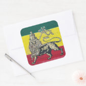 Lion of Judah sticker スクエアシール (封筒)