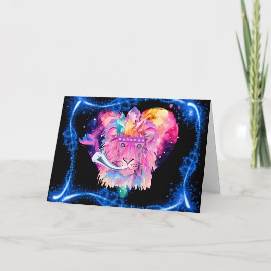 Lion Of Judah Triumphs Greeting Card カード (正面)