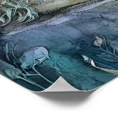 Lion of the Enchanted Realm Fantasy Art  ポスター (角)