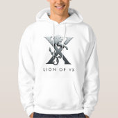 "Lion of VX" Hoodie パーカ (正面)