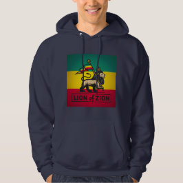 Lion of Zion - Haile Selassie - Judah Hoodie パーカ