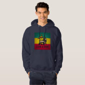 Lion of Zion - Haile Selassie - Judah Hoodie パーカ (正面フル)