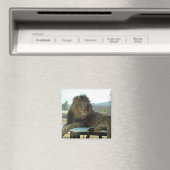 Lion on Car Magnet マグネット (インサイチュ (食洗機))