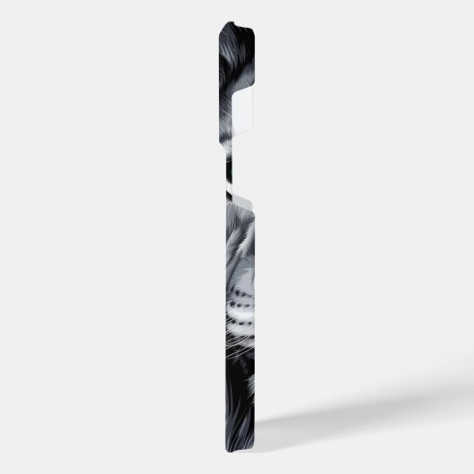 Lion phone case iPhoneケース (左側面)