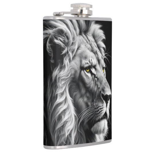 Lion Portrait フラスク (右)