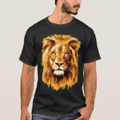lion portrait tシャツ (正面)