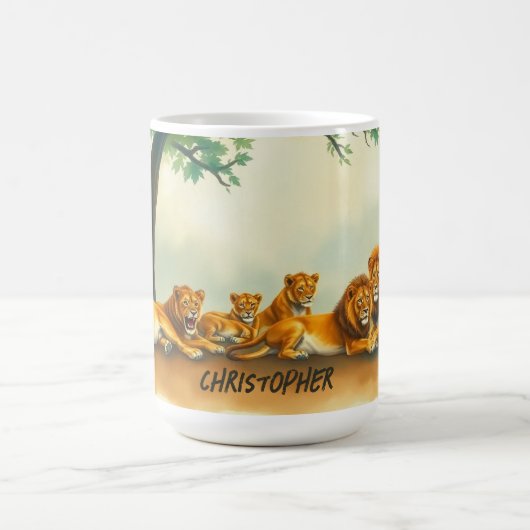 Lion Pride Mug コーヒーマグカップ (中央)