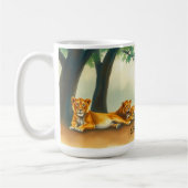 Lion Pride Mug コーヒーマグカップ (左)
