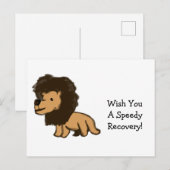 Lion Recovery Card ポストカード (正面/裏面)