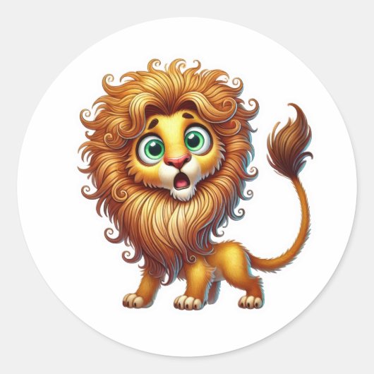 Lion Reward  ラウンドシール (正面)