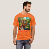Lion : Roar of Agony T-Shirtデザイン Tシャツ (正面フル)