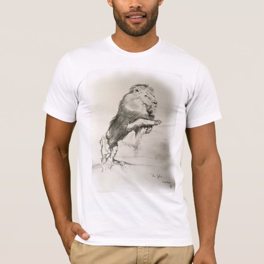 Lion Shirt Men Tシャツ (正面)