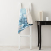 Lion snow lying down art animal シェルパブランケット (インサイチュ)