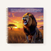 Lion Symbolism ノートブック (正面)