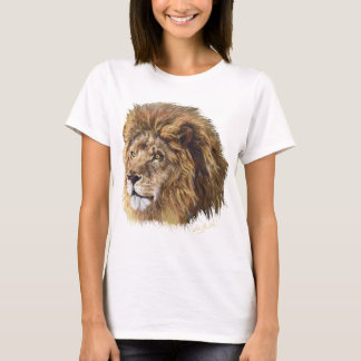 Lion T-Shirtの女性王 Tシャツ
