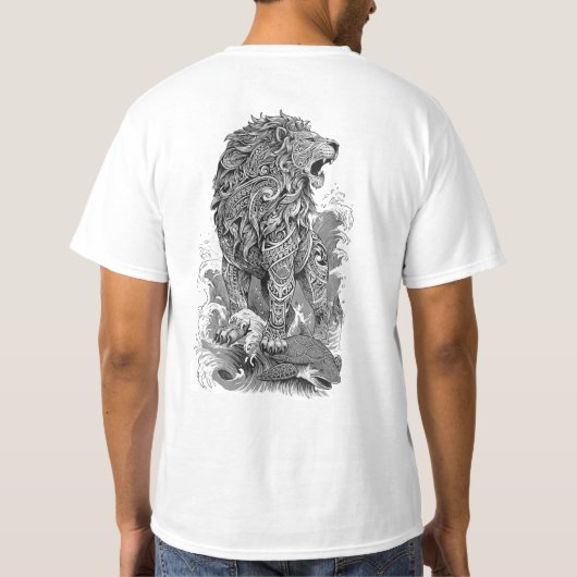 Lion T-Shirt Tシャツ (裏面)