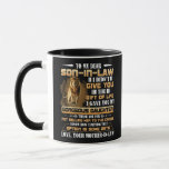 Lion To My Dear Son In Law Mug Funny Birthday マグカップ<br><div class="desc">This mug works best as gifts for your kind son-in-law,  sharing,  caring & lovable by mom in law. Makes a great birthday or Christmas gift!</div>