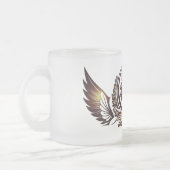 LION-Wing Glass Mug フロストグラスマグカップ (左)