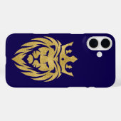 Lion With Crown - Gold Style 3 Case-Mate iPhoneケース (裏面 (横))