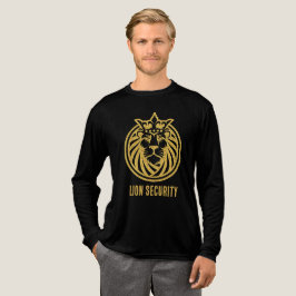 Lion With Crown - Gold Style 4 トライブレンドTシャツ