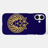 Lion With Crown - Gold Style 4 Case-Mate iPhoneケース (裏面 (横))