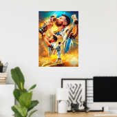 lionel messi, messi fan, messi art, messi jersey,  ポスター (ホームオフィス)