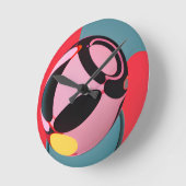 Lioness ラウンド壁時計 (傾斜)