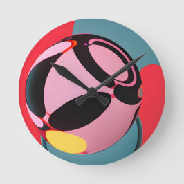 Lioness ラウンド壁時計