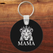 Lioness Mama Lion Animal Lioness Women Lioness  キーホルダー (正面)