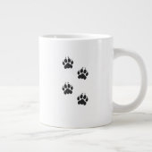 Lioness Mom and Cub Personalized Jumbo Mug ジャンボコーヒーマグカップ (右)